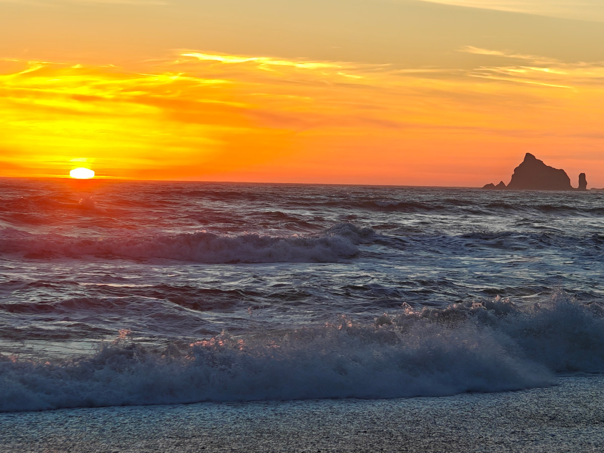 Rialto Beach Sunset