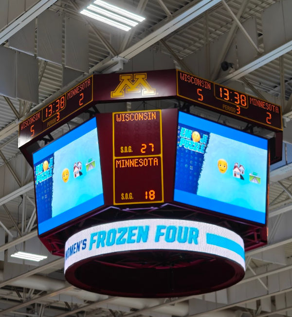 MSP Frozen Four Semi Scoreboard