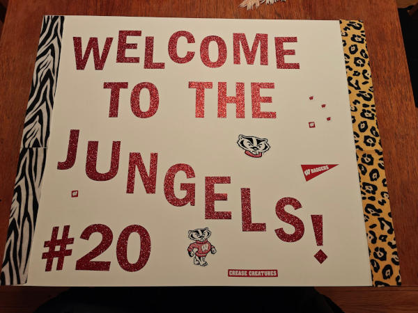 MSP Frozen Four Jungels Sign