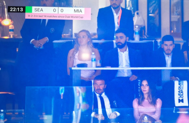 SEA Sounders Miami FC Becks and Posh