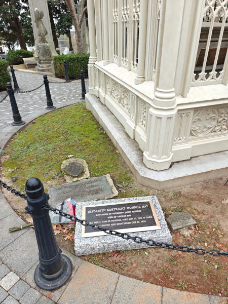 Elizabeth Monroe Hay Gravesite
