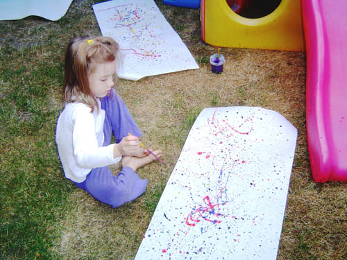 Maddy Splatter Painting