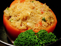 QUINOA STUFFED PEPPERS