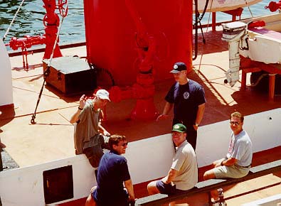 Madison Friends on Fireboat 01